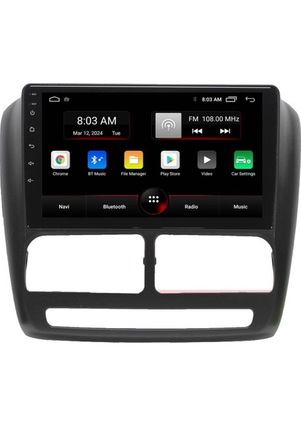 Araç Multimedya Cihazı - 2 32 / IPS 9 Inch Ekran - Navigasyon - Carplay - Fiat Doblo 11-14 Uyumlu