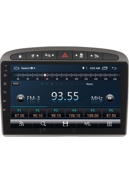 Araç Multimedya Cihazı - 2 32 /ıps 9 Inch Ekran - Navigasyon - Carplay - Peugeot 308 408 Uyumlu modelleri