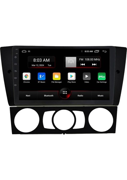 Araç Multimedya Cihazı - 2 32 / IPS 9 Inch Ekran - Navigasyon - Carplay - Bmw E90 Manuel - Vsr
