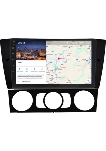 Araç Multimedya Cihazı - 2 32 / IPS 9 Inch Ekran - Navigasyon - Carplay - Bmw E90 Manuel - Vsr