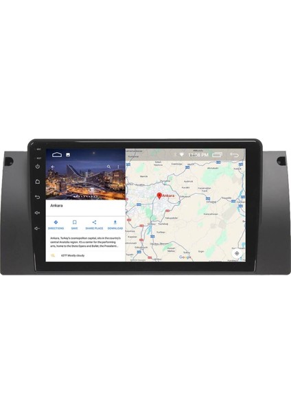Araç Multimedya Cihazı - 2 32 / IPS 9 Inch Ekran - Navigasyon - Carplay - Bmw E39 - Vsr