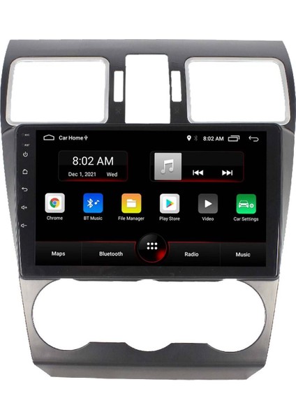 Araç Multimedya Cihazı - 2 32 /ıps 9 Inch Ekran - Navigasyon - Carplay - Subaru Forester 12-18-Vsr