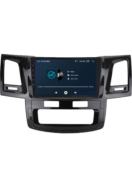 Araç Multimedya Cihazı Uyumlu- 2 32 / IPS 10 Inch Ekran - Navigasyon - Carplay - Hilux - Fortuner
