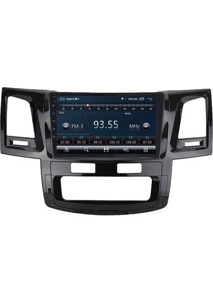Araç Multimedya Cihazı Uyumlu- 2 32 / IPS 10 Inch Ekran - Navigasyon - Carplay - Hilux - Fortuner
