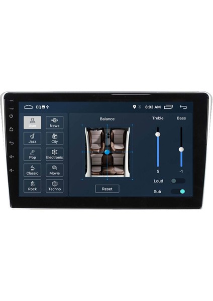 Araç Multimedya Cihazı 2 32 / IPS 9 Inch Uyumlu Ekran - Navigasyon - Carplay - Toyota Auris 06-12