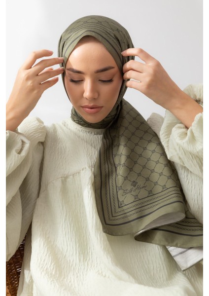 21 Silk Home Monogram Twill Şal 6514 fiyatları