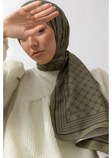 21 Silk Home Monogram Twill Şal 6514 modelleri