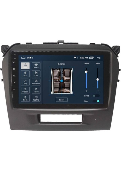 Araç Multimedya Cihazı - 2 32 / IPS 9 Inch Ekran - Navigasyon - Carplay - Suzuki Vitara 16-20 Uyumlu