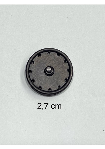 Kaban Çıtçıtı / Büyük Boy Çıtçıt / Siyah / 2,7 cm / 4 Lü Set fırsatları