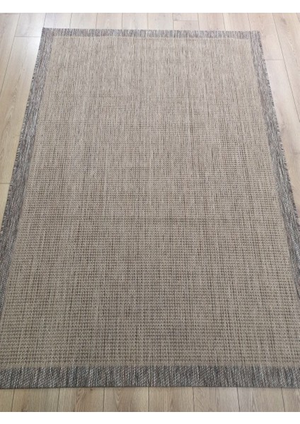 Sisal 9509 Bej Bordürlü Jüt Sisal Kilim