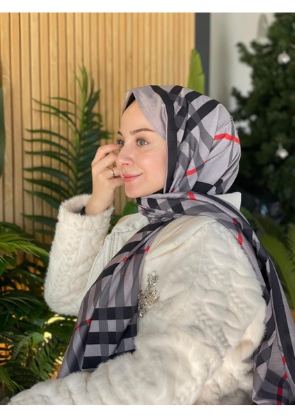 Füme Loryan Scarf Diamond Ekose Şal fiyatları