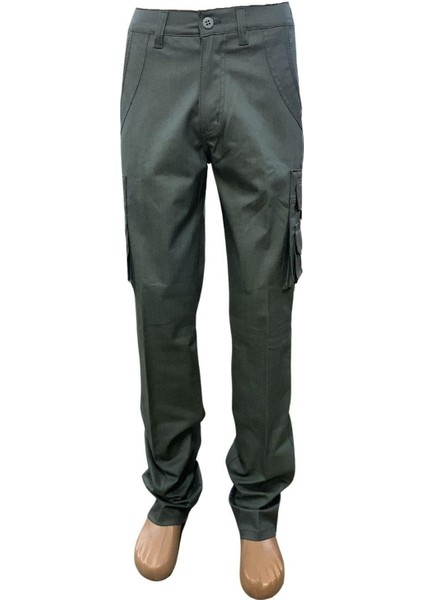 Kargo Cepli Pantolon Yeşil