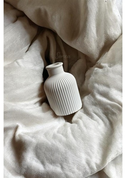 2'li Iskandinav Tarzı Bohem Minyatür Dekoratif Çizgili Vazo fiyatları