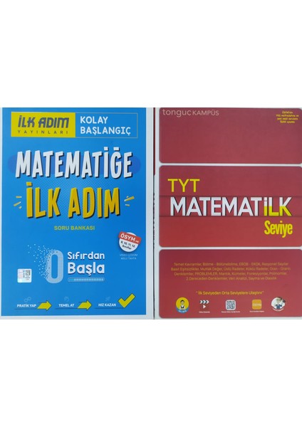 Kampüs TYT Matematilk Seviye Soru Bankası - Matematiğe İlk Adım