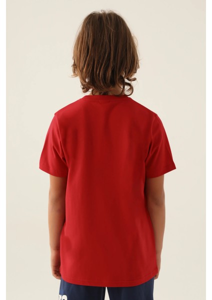 %100 Pamuk Erkek Çocuk T-Shirt 331V46W