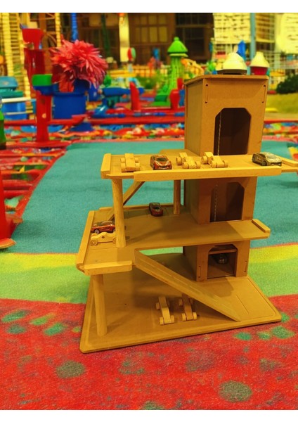 Ahşap Katlı Otopark Garaj Oyuncak ,asansörlü Katlı Otopark ,ahşap Asansörlü Katlı Otopark fırsatları