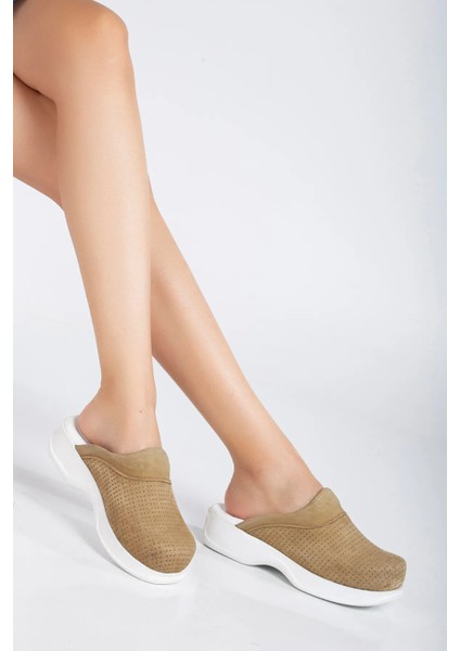 Hakiki Deri Kadın Ortopedik Hemşire - Doktor Terliği - Sabo Terlik - Rahat - Comforlu - Kaymaz Taban fiyatları