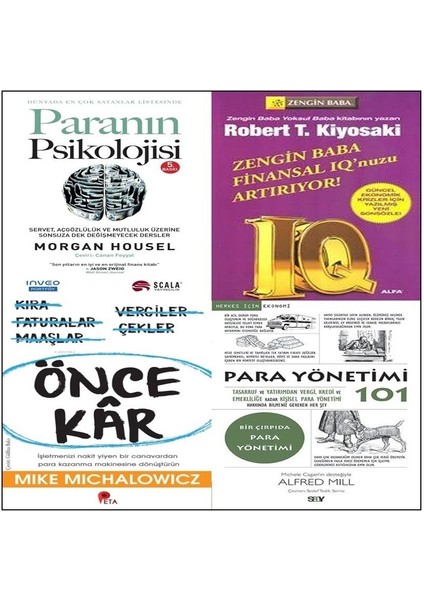 Paranın Psıkolojısı / Zengın Baba Fınansal Iq Nuzu Artiriyor! / Once Kar / 3 Set