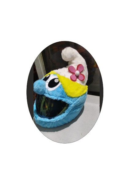 Kask Kılıfı Peluş Şirine