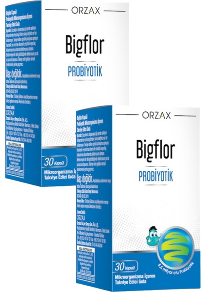 Bigflor Probiyotik 30 Kapsül x 2 Adet
