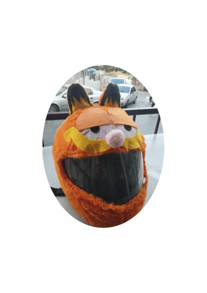 Kask Kılıfı Peluş Garfield Kaskmanıa fiyatları