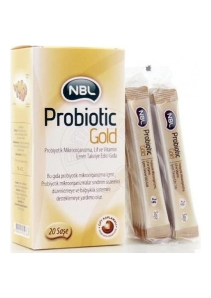Probiotic Gold 20 Toz Saşe