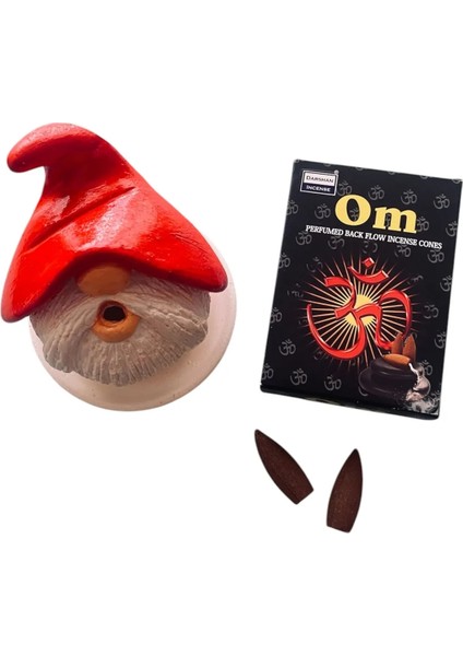 Noel Baba Geri Akış Tütsülük - Geri Akış Tütsü (1 Kutu 10 Adet) 2 Li Set Yılbaşı