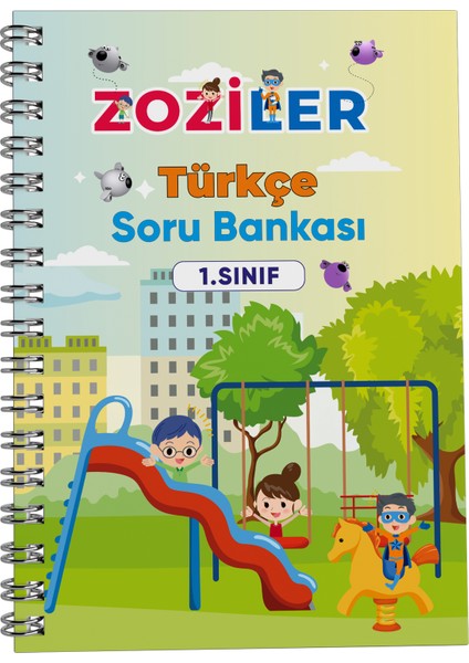 1.sınıf Canlanan Kitap Seti (Yeşil Set) 4kitap 1 Defter