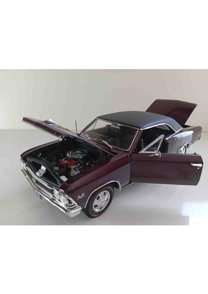 Dianomi Autoworld 1:18 1966 Chevrolet Chevelle Ss 396 ( Diecast Metal Model)