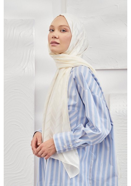 Jakar Zıgzag Desen Şal 3078-69