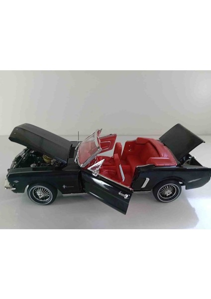 Dianomi Autoworld 1:18 Ölçek 1964 Ford Mustang  Convertible Diecast Metal Model)