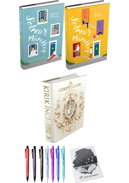 Kırık Inci (Ciltli) ve Solmuş Mürekkep 2li Set (Ciltli) Meryem Nart