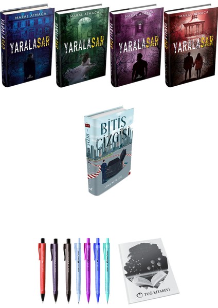 Bitiş Çizgisi (Ciltli) ve Yaralasar 4lü Set (Ciltli)