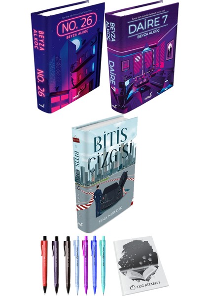 Bitiş Çizgisi (Ciltli) ve No. 26 Daire 7 (Ciltli) Beyza Alkoç