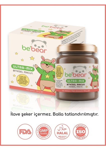 Bebear Ultra Mix Bitkisel Macun