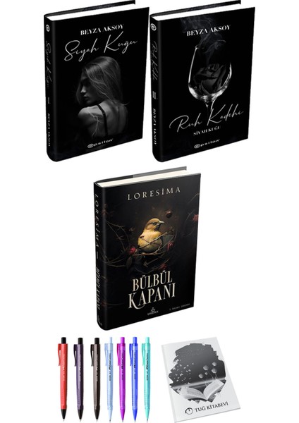 Bülbül Kapanı 1 (Ciltli) ve Siyah Kuğu Ruh Kadehi (Ciltli)