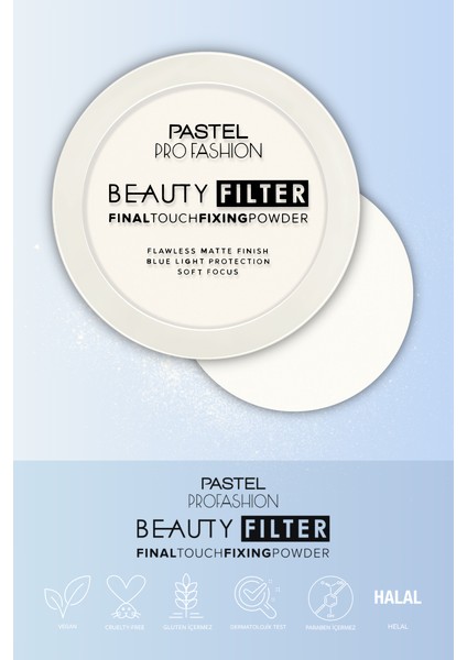 Waterproof Volume Maskara +Beauty Filter Fixing Pudra + Artliner Kalem Black fiyatları