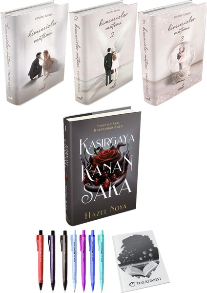 Kasırgaya Kanan Saka (Ciltli) ve Kimsesizler Matemi 3lü Set (Ciltli)