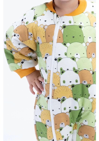 Ayıcık Desenli Çocuk Uyku Tulumu modelleri