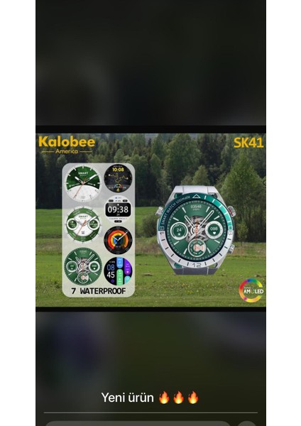 Kalobee SK41 Akıllı Saat 1.53 Inç Ekran