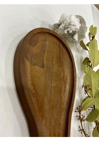 Ahşap Tezgah Üstü Kirli Kaşık Altlığı (28X11X2 Cm) fırsatları