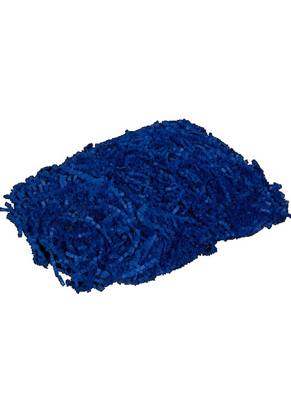 Enerji Ambalaj Kırpık Kırpıntı Z Zigzag Pelur Kırpıntı Kağıt 100 gr LACIVERT Renk Süs Dolgu Malzemesi Paper