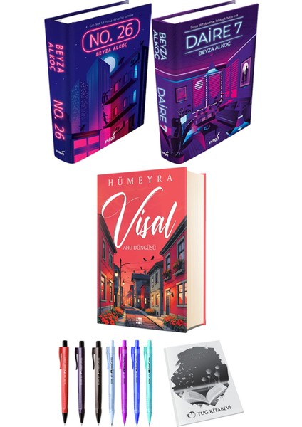 Visal Ahu Döngüsü (Ciltli) ve No. 26 Daire 7 (Ciltli) Beyza Alkoç