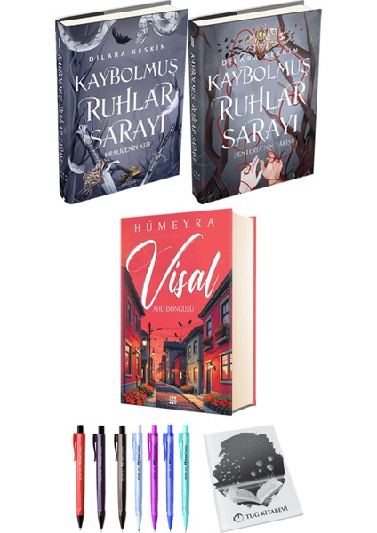 Visal Ahu Döngüsü (Ciltli) ve Kaybolmuş Ruhlar Sarayı 2li Set (Ciltli)