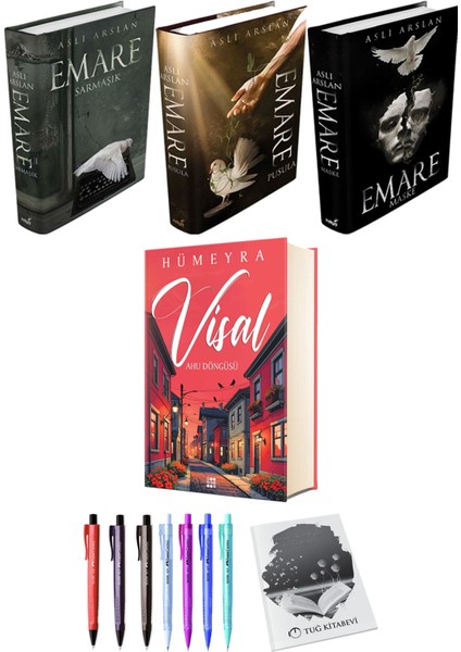 Visal Ahu Döngüsü (Ciltli) ve Emare Sarmaşık Pusula Maske (Ciltli)