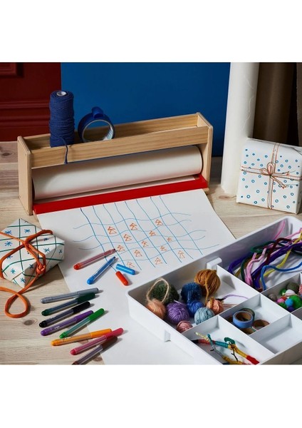 Ikea Mala Çizim Kağıdı Rulosu Beyaz fırsatları