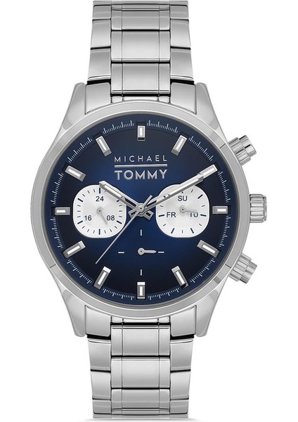 Mıchael Tommy Çelik Erkek Kol Saati MT-20290G-BL93