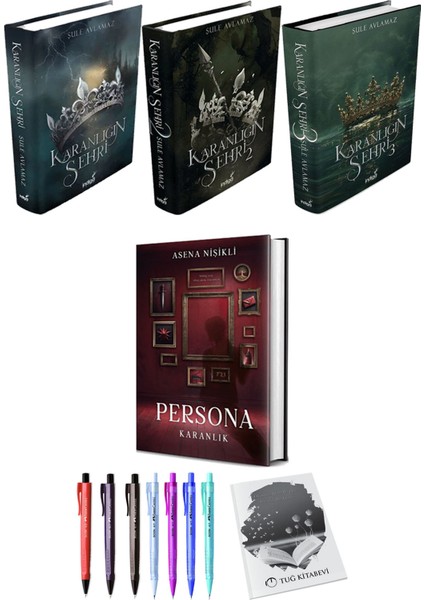 Persona Karanlık (Ciltli) ve Karanlığın Şehri 3lü Set (Ciltli)