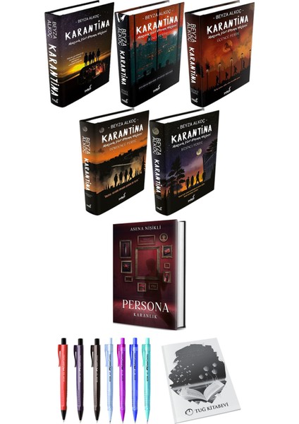 Persona Karanlık (Ciltli) ve Karantina 5li Set (Ciltli)