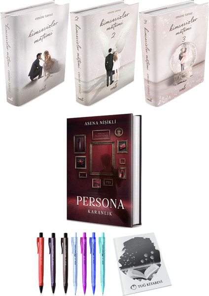 Persona Karanlık (Ciltli) ve Kimsesizler Matemi 3lü Set (Ciltli)